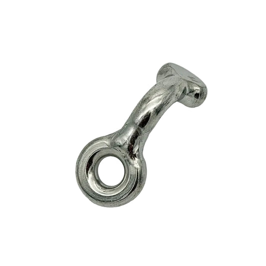 Small t-rope eye on white background